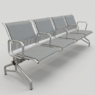 Секция с широким посадочным местом с подлокотниками
